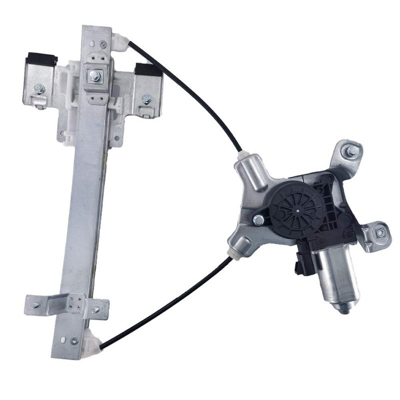 FFFauto 741-390 Rear Driver Left Side Power Window Regulator Motor Compatible with 2007-2014 Cadillac Escalade(NOT FIT ESV or EXT)/2007-2014 Chevy Tahoe/2007-2014 GMC Yukon(NOT FIT XL),4 Door - Image 1